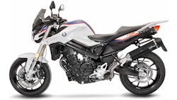 LeoVince SLIP-ON Edelstahl SBK LV ONE Schwarz für BMW F 800 R/GT