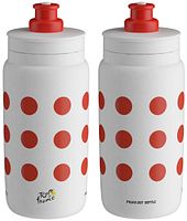 Elite Trinkflasche Fly Tour de France weiß/rot