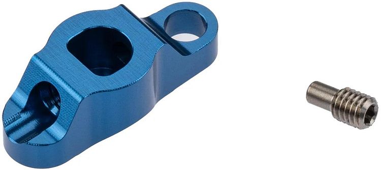 RockShox Verstellknopf SIDLuxe kurz schwarz/blau