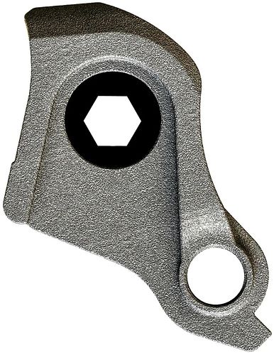 Silca Schaltauge UDH silber