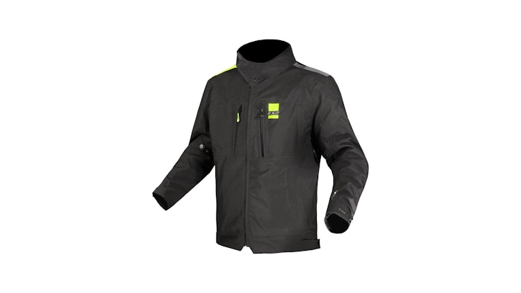 LS2 Titanium Jacke Schwarz / Neongelb Damen Gr.xs
