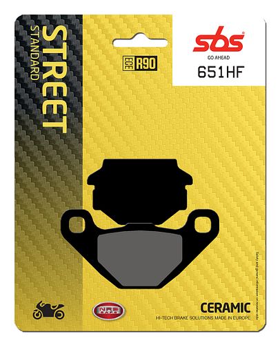 SBS Bremsbelag 651HF Street Ceramic