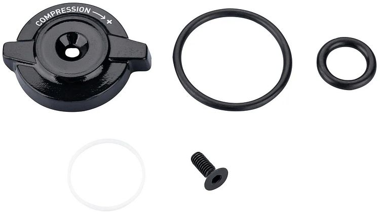RockShox Druckstufenverstellknopf für Lyrik Base schwarz