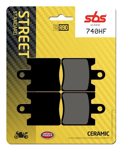SBS Bremsbelag 740HF Street Ceramic