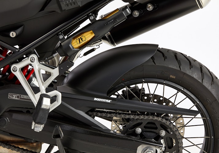 BODYSTYLE Sportsline Hinterradabdeckung ABS Kunststoff schwarz für TRIUMPH Tiger 900 / GT, Tiger 900 Rally