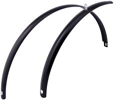 Curana CLite Schutzblech-Set 28 Zoll schwarz 45 mm, mittleres Profil