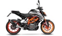 Vorschaubild LeoVince SLIP-ON Edelstahl SBK LV ONE EVO Schwarz für KTM DUKE 125/390