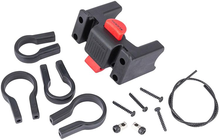 KLICKfix Lenkeradapter schwarz,rot