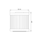 Vorschaubild MIW Ölfilter KY7005 Papierfilter (OEM-Qualität)