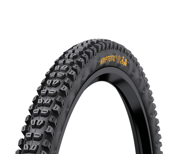 Continental Kryptotal Reifen 27,5 × 2,40" schwarz black black Rear, Enduro, Soft-Compound, 3 330 TPI