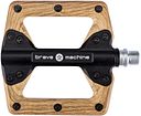 Vorschaubild Brave Pedal Wood schwarz / holzoptik