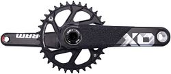 SRAM Kettenradgarnitur X01 DH 34 Zähne schwarz 165 mm Kurbellänge