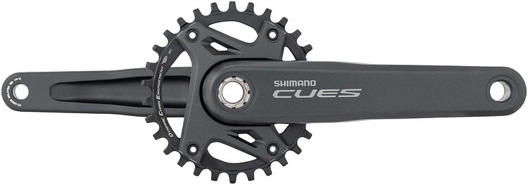 Shimano Kettenradgarnitur CUES FC-U6000-1 30 Zähne schwarz 175 mm Kurbellänge