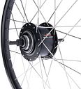 Vorschaubild CONTEC Hinterrad Yak 25 + Shimano Nexus Inter-5 SGC70505DBL schwarz