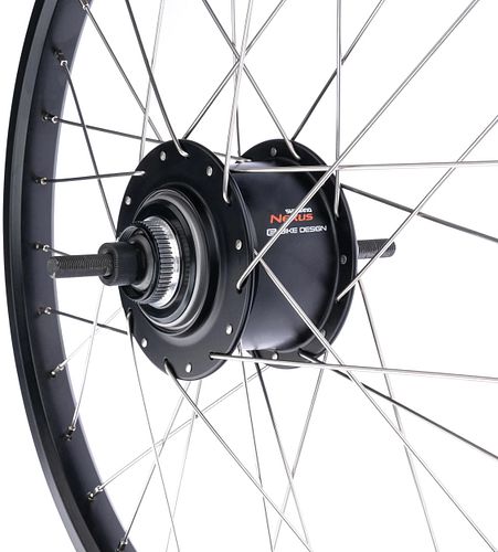 CONTEC Hinterrad Yak 25 + Shimano Nexus Inter-5 SGC70505DBL schwarz