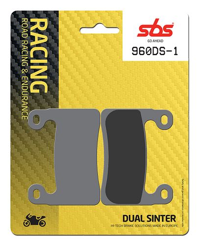 SBS Bremsbelag 960DS-1 Road Racing Endurance (Giftiger Biss)