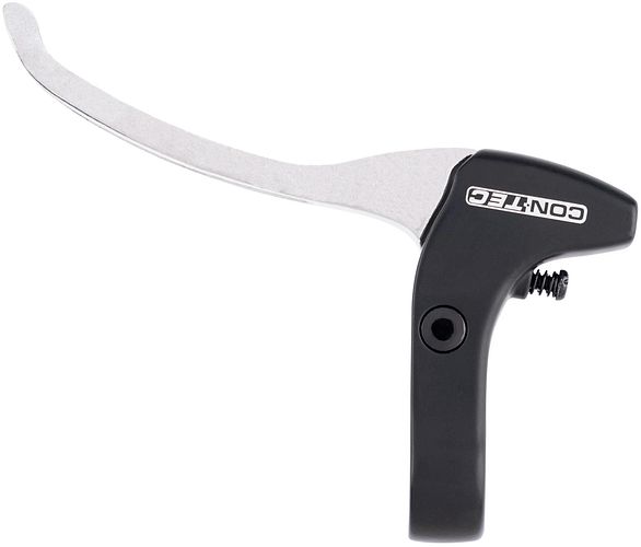 CONTEC Bremshebel BL-CL RETRO links silber