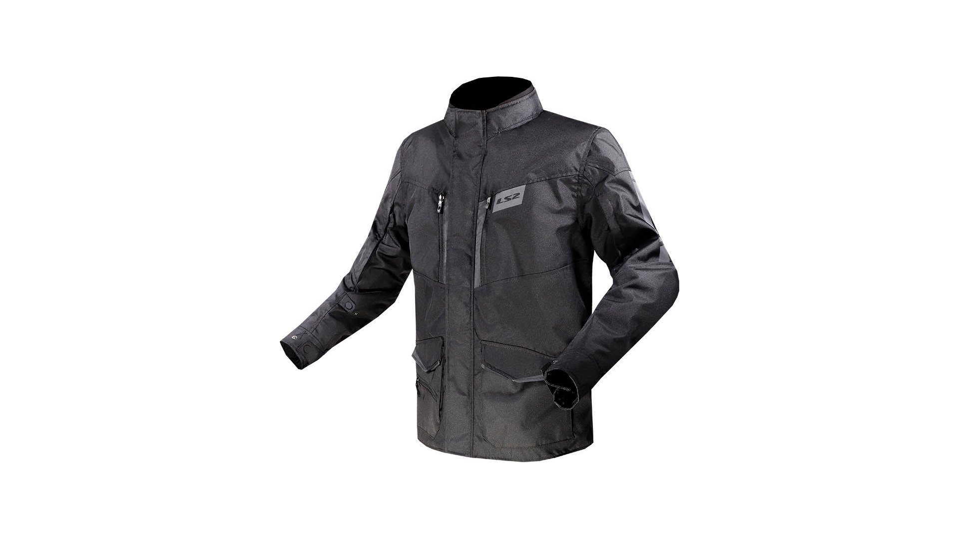LS2 Metropolis EVO Jacke Schwarz Herren Gr.m