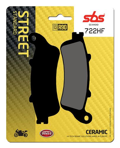 SBS Bremsbelag 722HF Street Ceramic