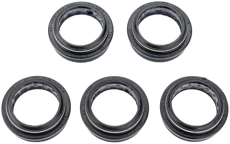 RockShox Staubdichtung Kit schwarz/weiß