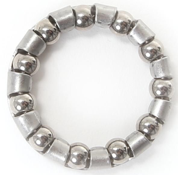 Pieper Kugelring Ø 30,5 mm silber
