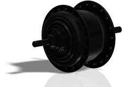 Shimano Getriebenabe Nexus Di2 32 Loch schwarz