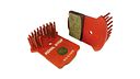 Vorschaubild Kool Stop Scheibenbremsbelag D-160 K Magura MT2/MT4/MT6/MT8 rot,grau