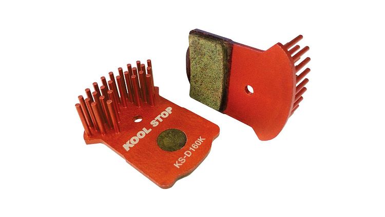 Kool Stop Scheibenbremsbelag D-160 K Magura MT2/MT4/MT6/MT8 rot,grau