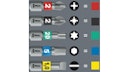 Vorschaubild Wera Bitsatz Bicycle Set 5 - Kraftform Kompakt Stubby