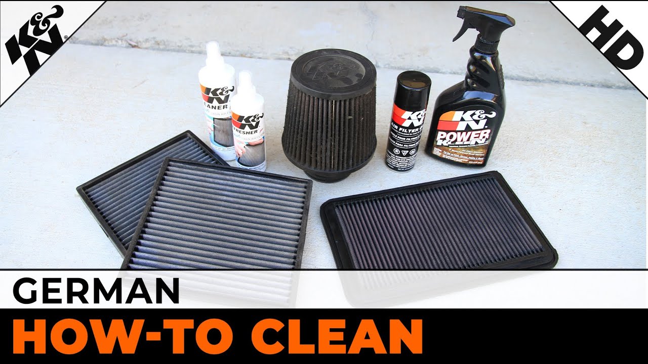 K&N – Reinigungskit – Filterpflege